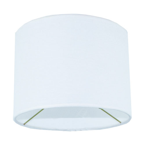 Pantalla blanca cilíndrica para velador medidas 20x20x16